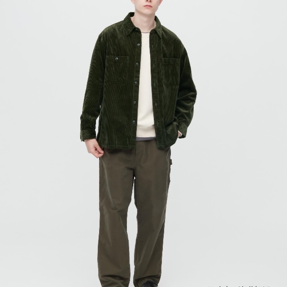 Uniqlo Corduroy Work long-sleeves shirt
